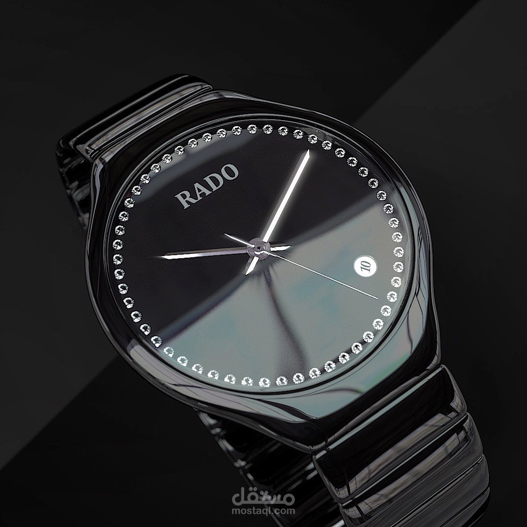 3D تصميم ساعة RADO