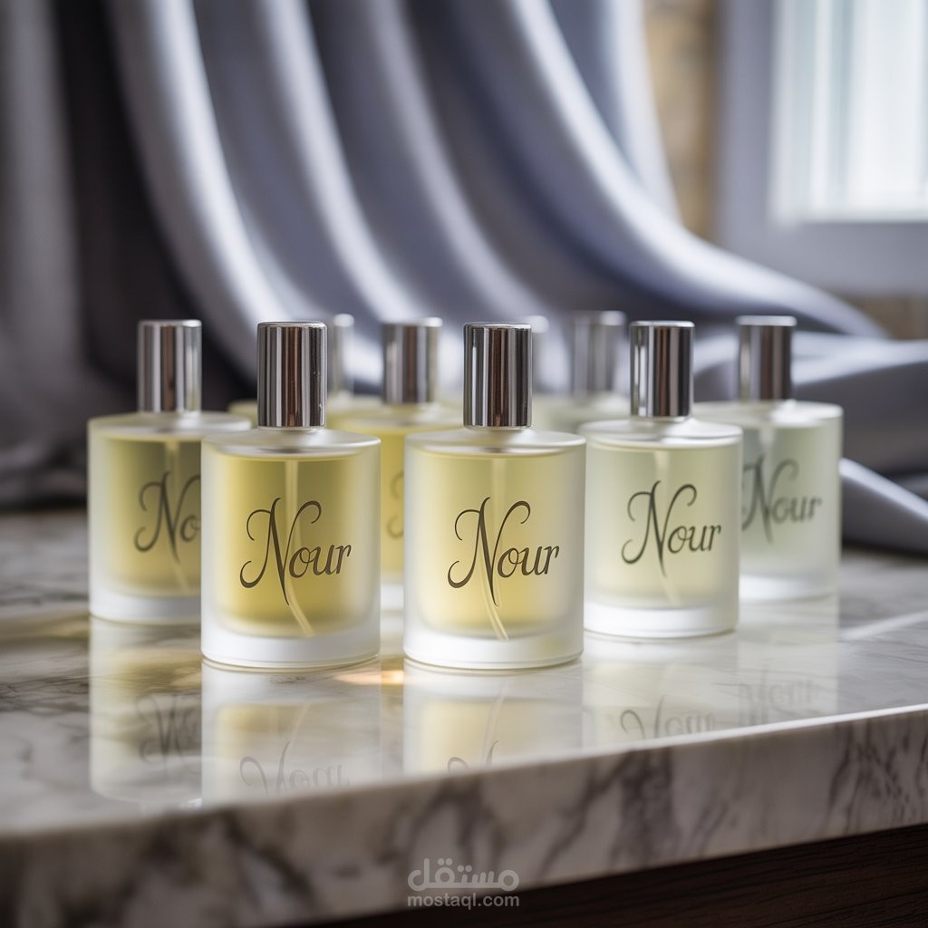 تصميم لبراند عطور
