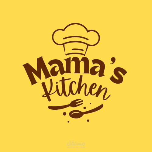 لوجو لمطعم mama