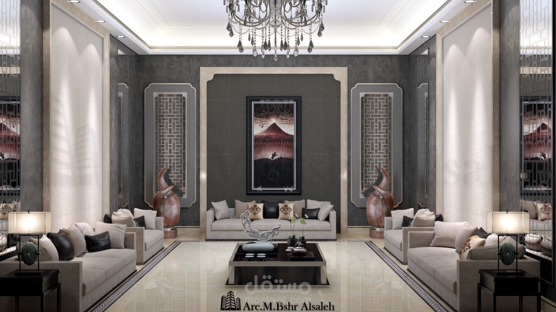 غرفة جلوس -  sitting room