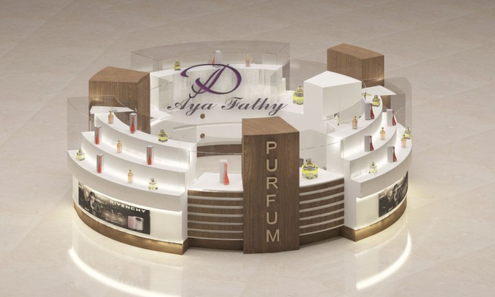 Design of perfume booth