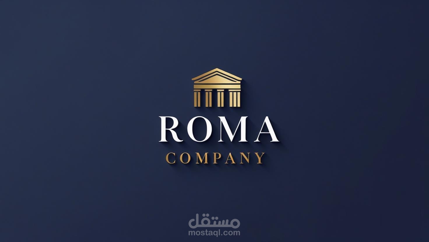 هويه بصريه لشركة روما