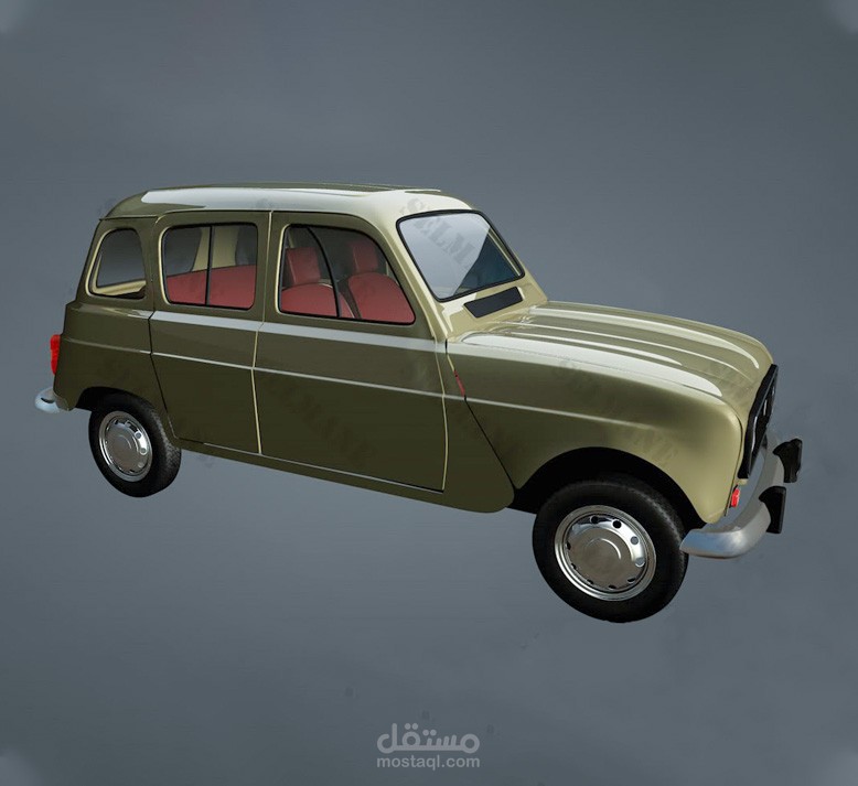 RENAULT R4 (3D Modeling)