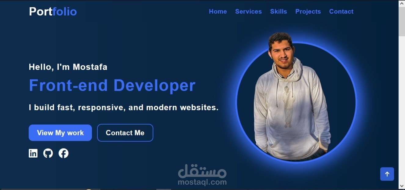 Portfolio Website ( Responsive )