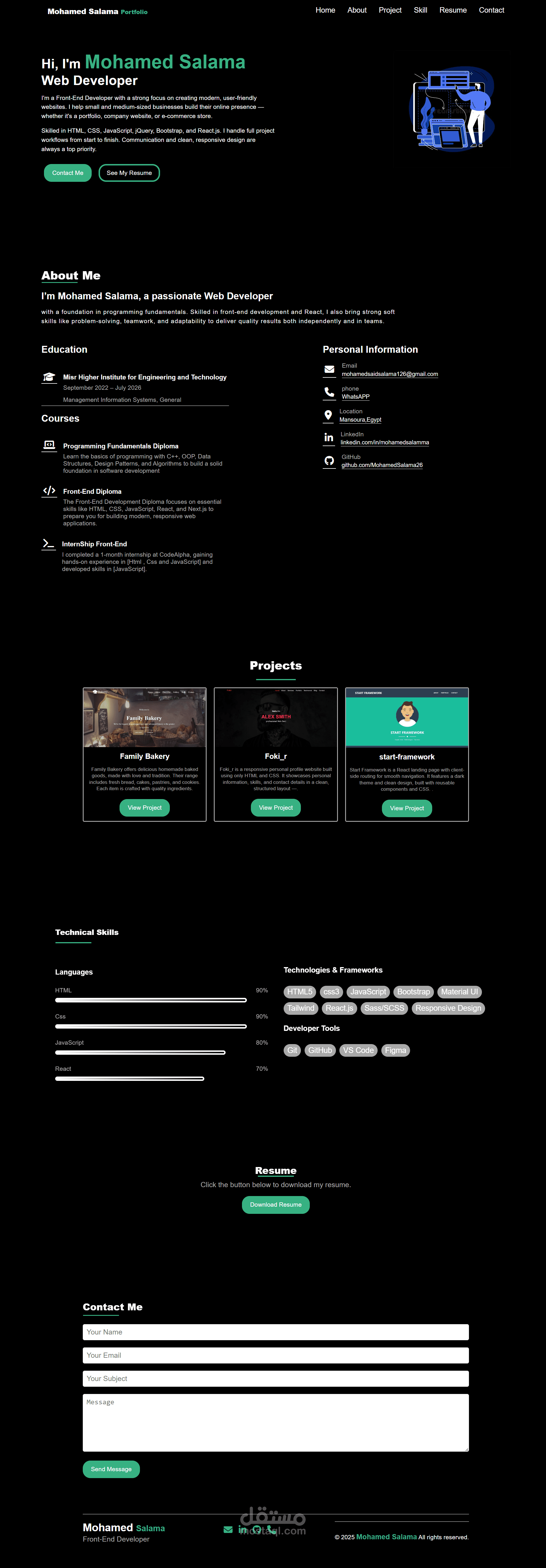 Portfolio Website
