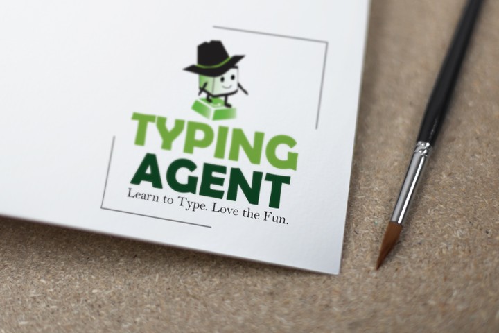 Logo "typing agent"