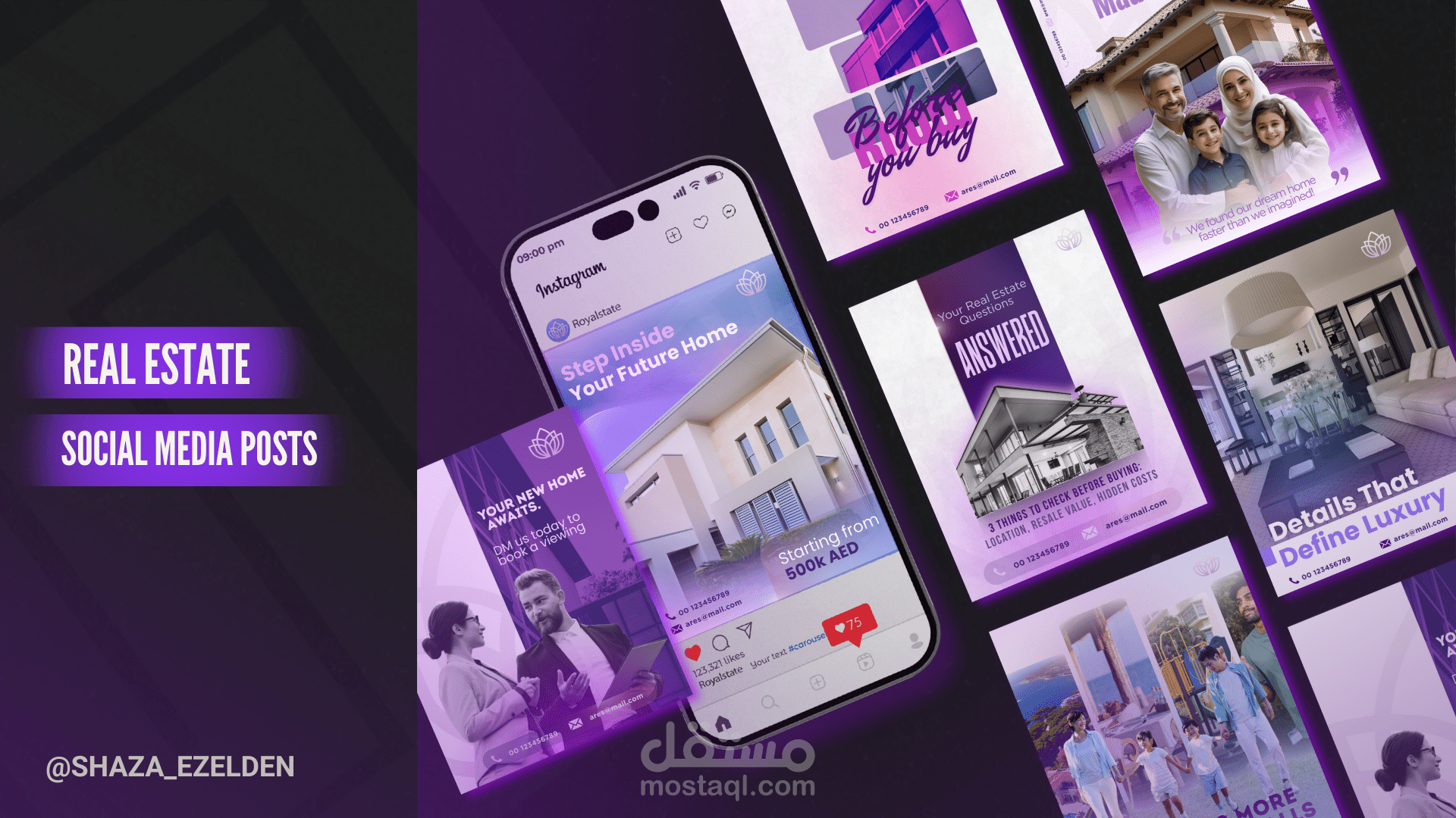 تصاميم سوشيال ميديا - فوتوشوب و كانفا