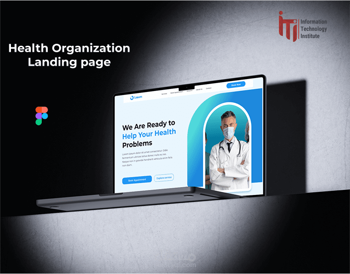 Health Organization Landing Page