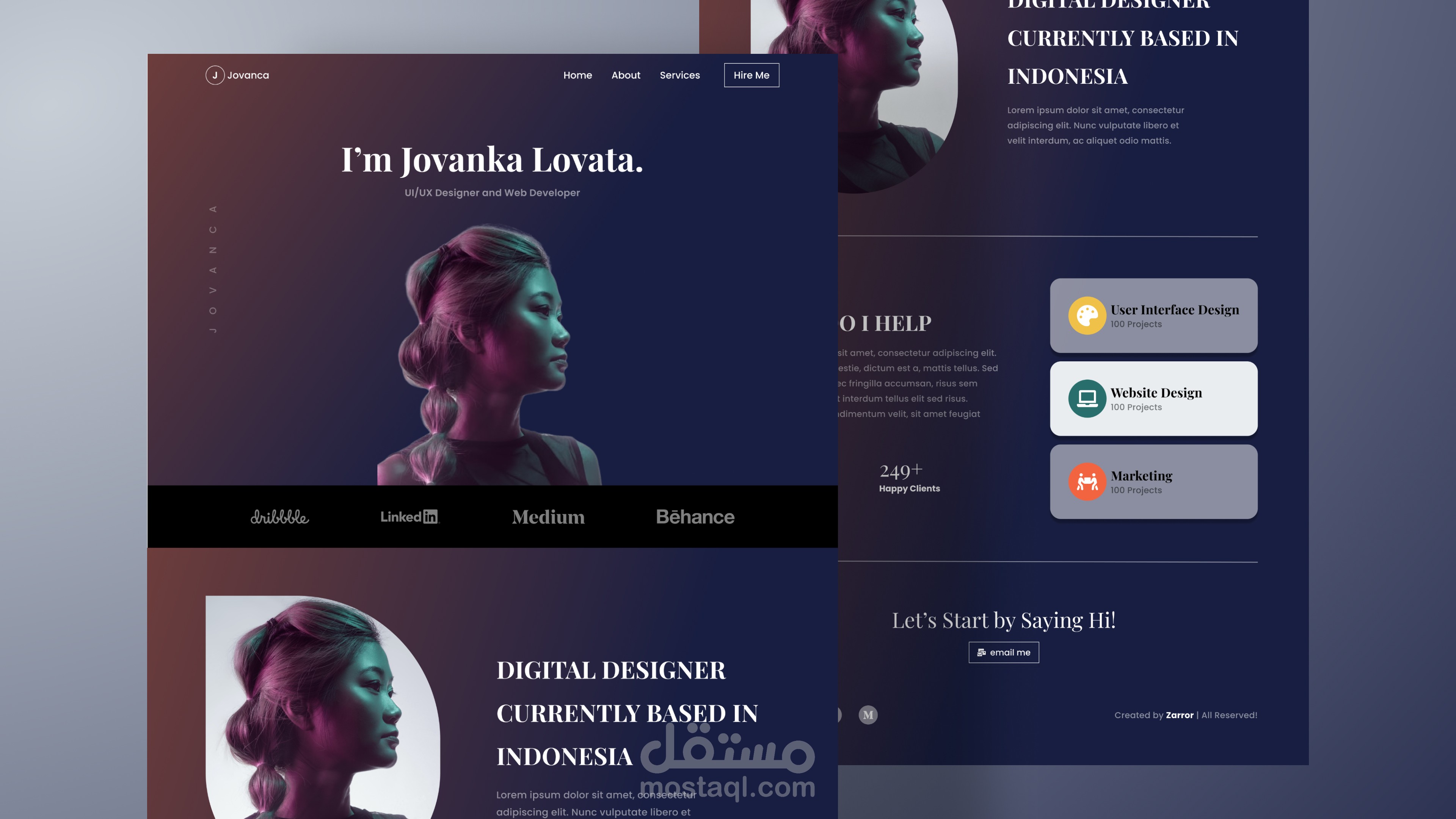 موقع شخصي jovaka