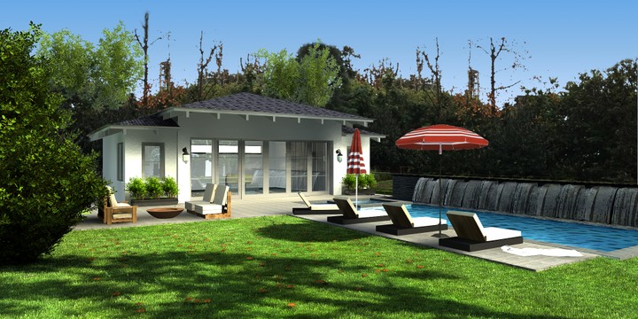 Pool House design