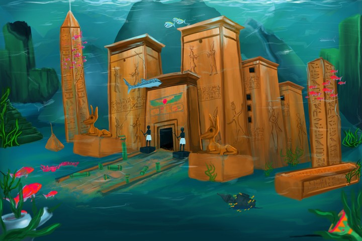 تصميم مشهد خيالي – Concept Art Scene