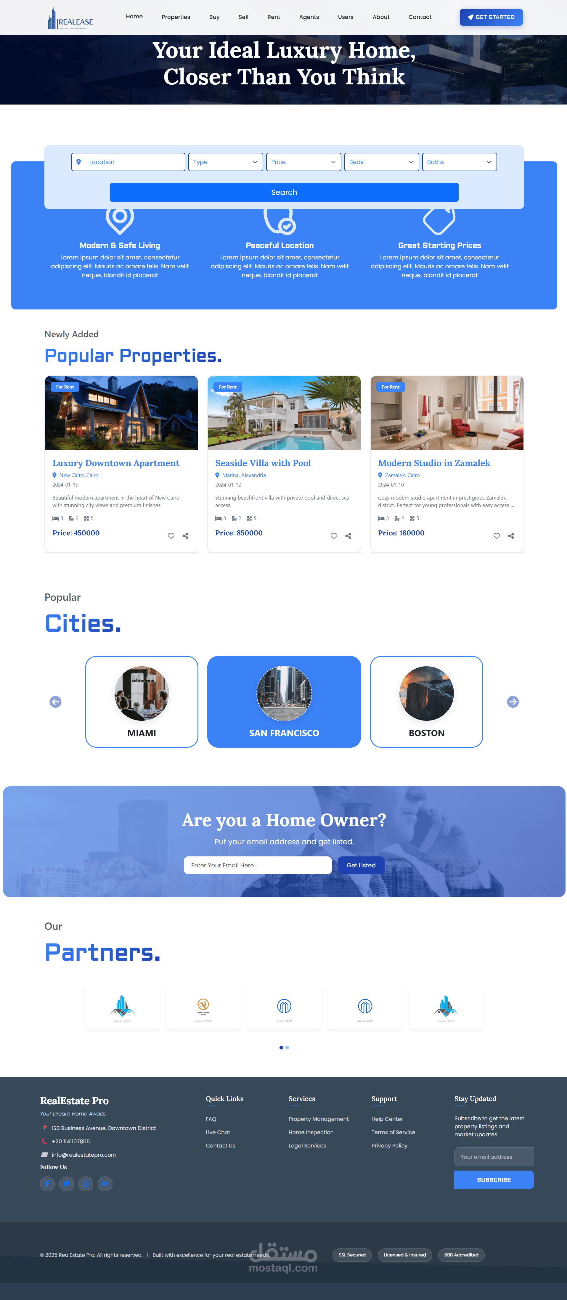 RealEstate Site