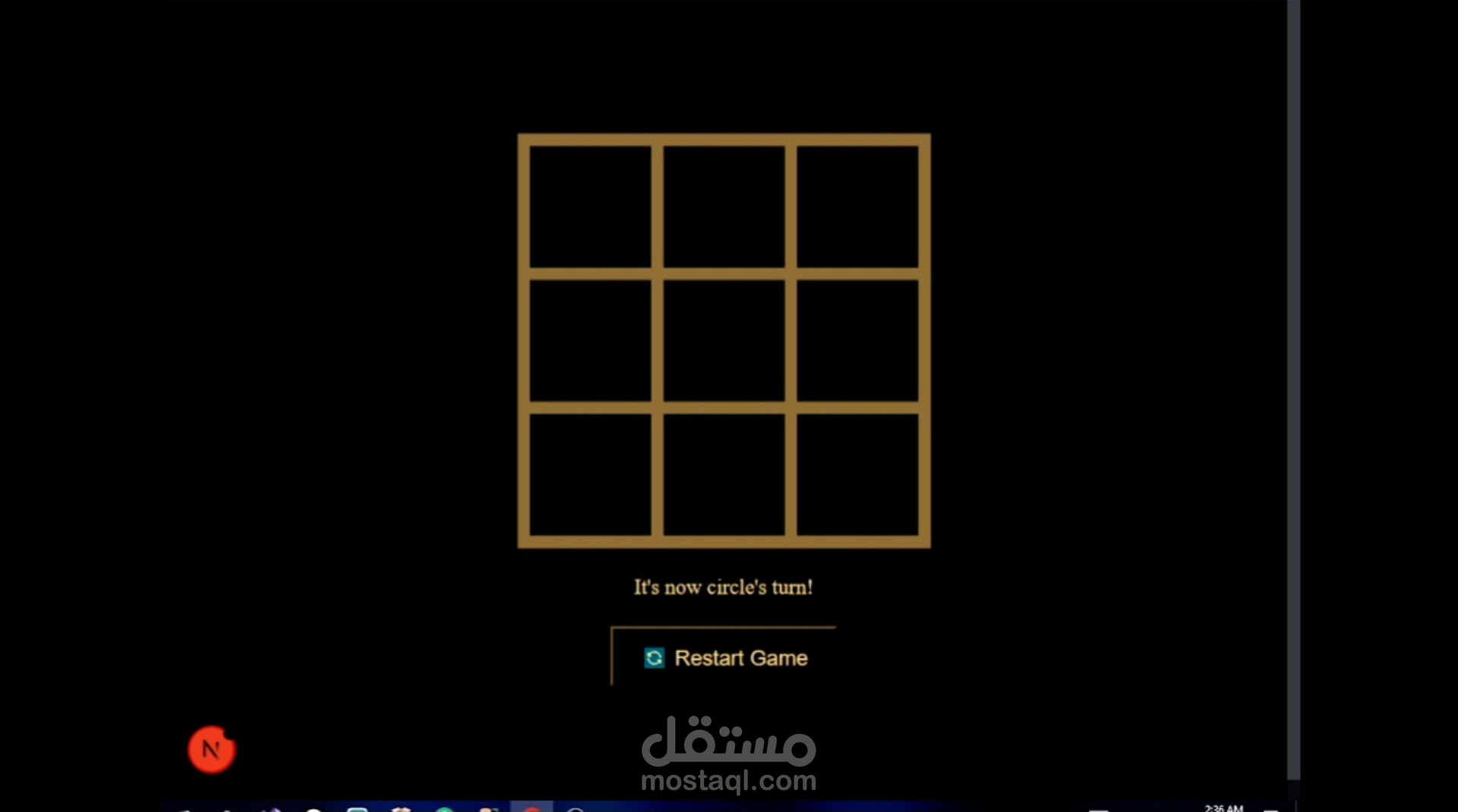 لعبه X و O