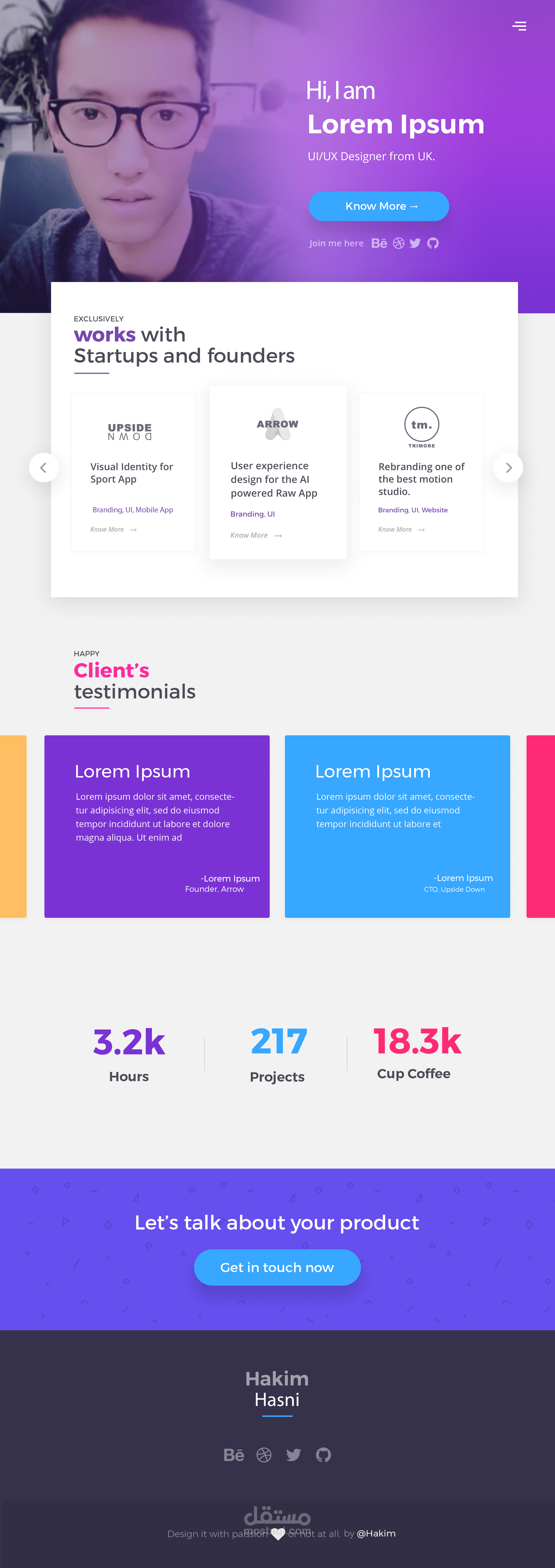 Blog Landing Page