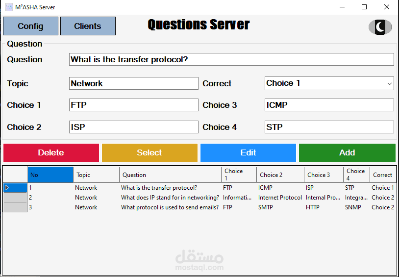C# Socket-Based Quiz Application (Client-Server)