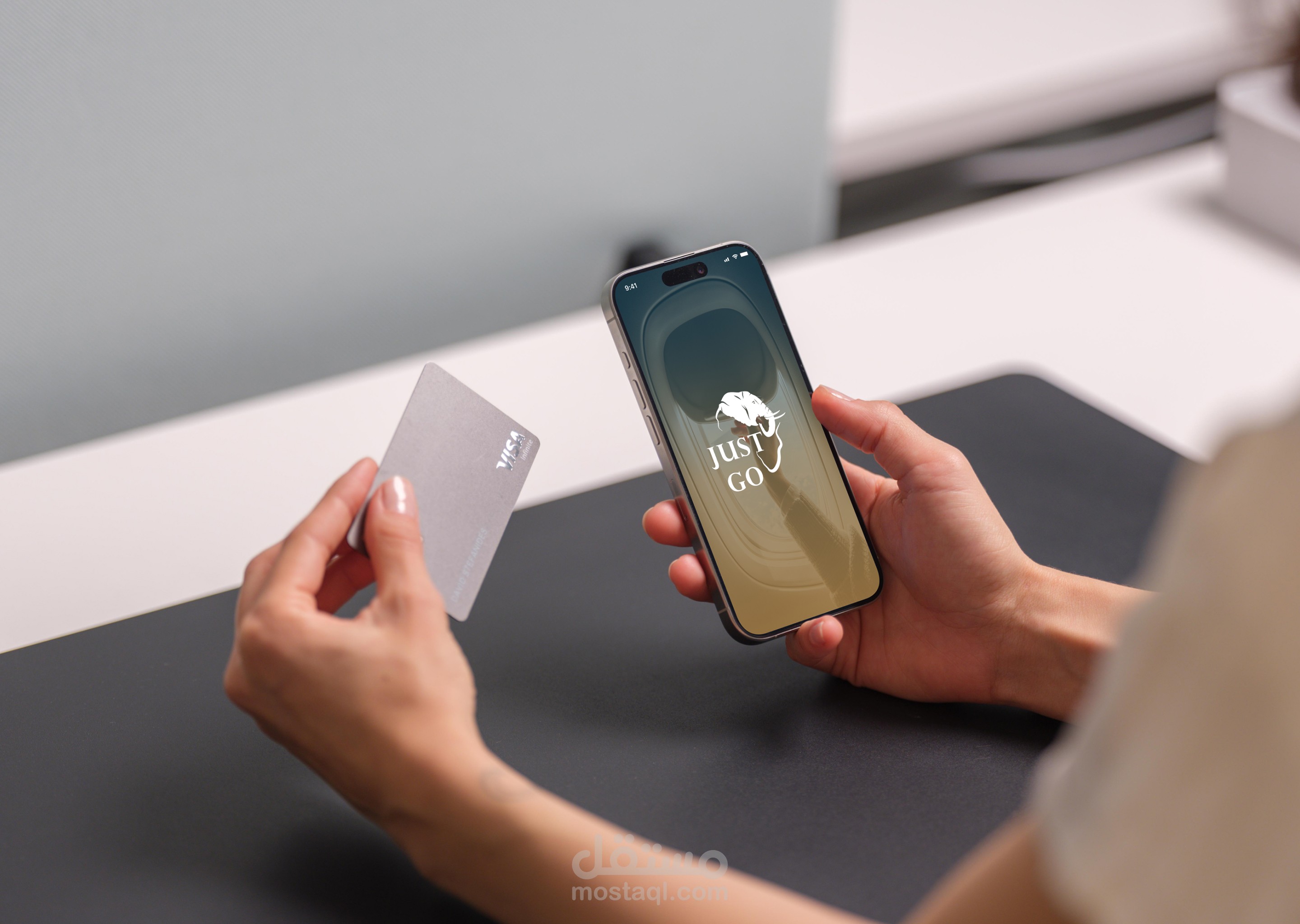 تطبيق موبايل لحجز ذاكر الطيران والفنادق UI UX Design