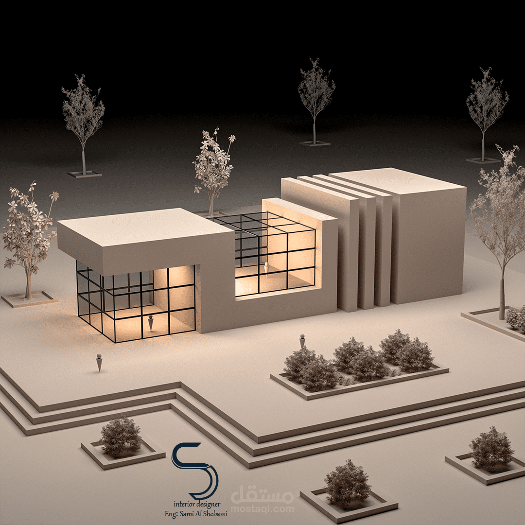 تصميم كتل معماريه