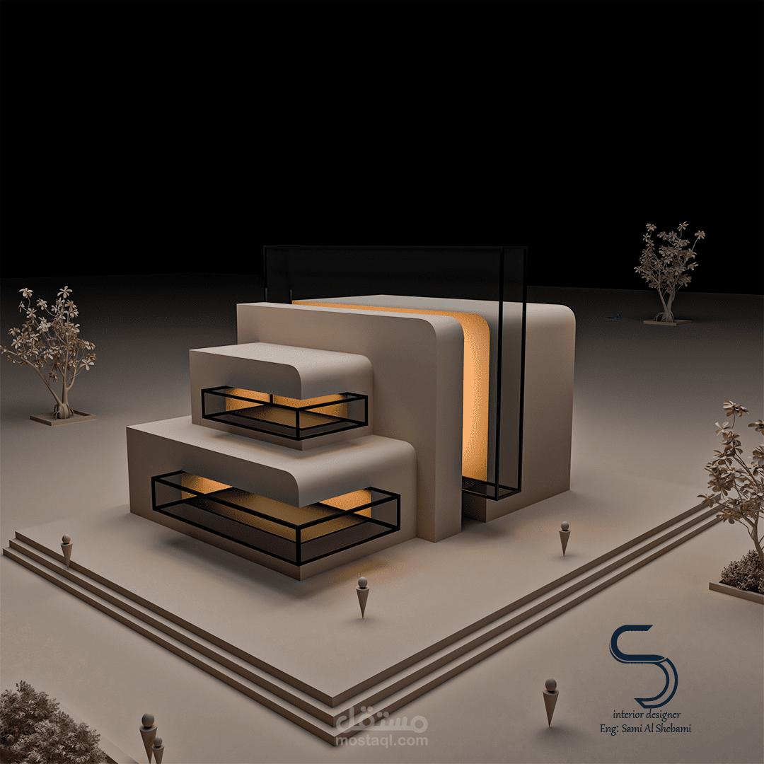 تصميم كتل معماريه