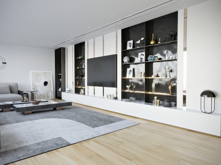 تصميصم غرفة معيشة Living Room
