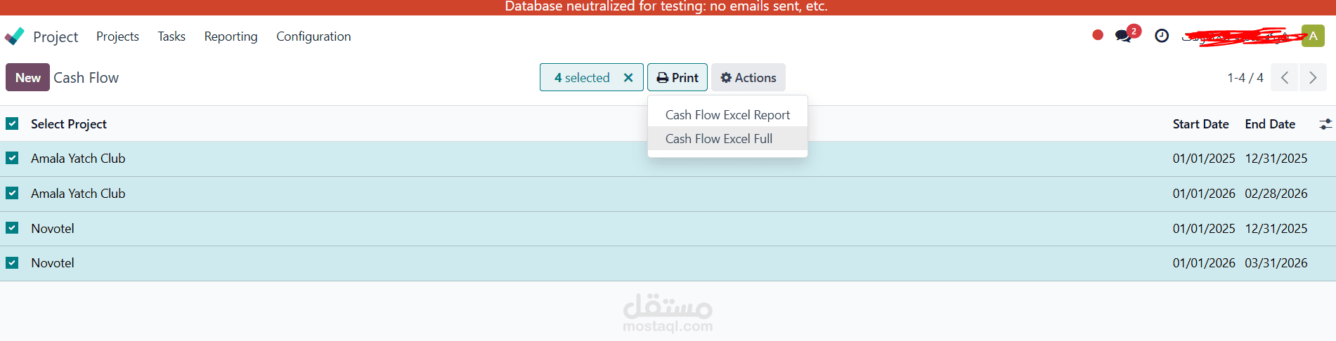 Cash Flow Management System – Odoo Custom Module