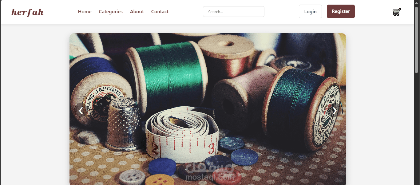 Ecommerce website