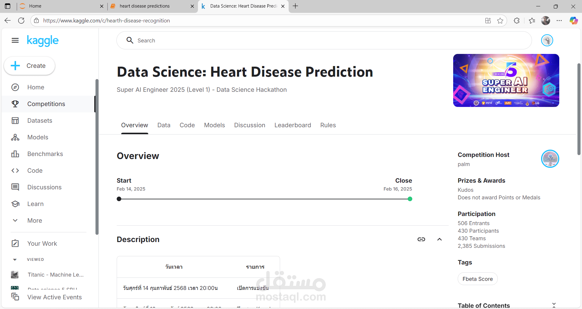 Heart Disease Predictions