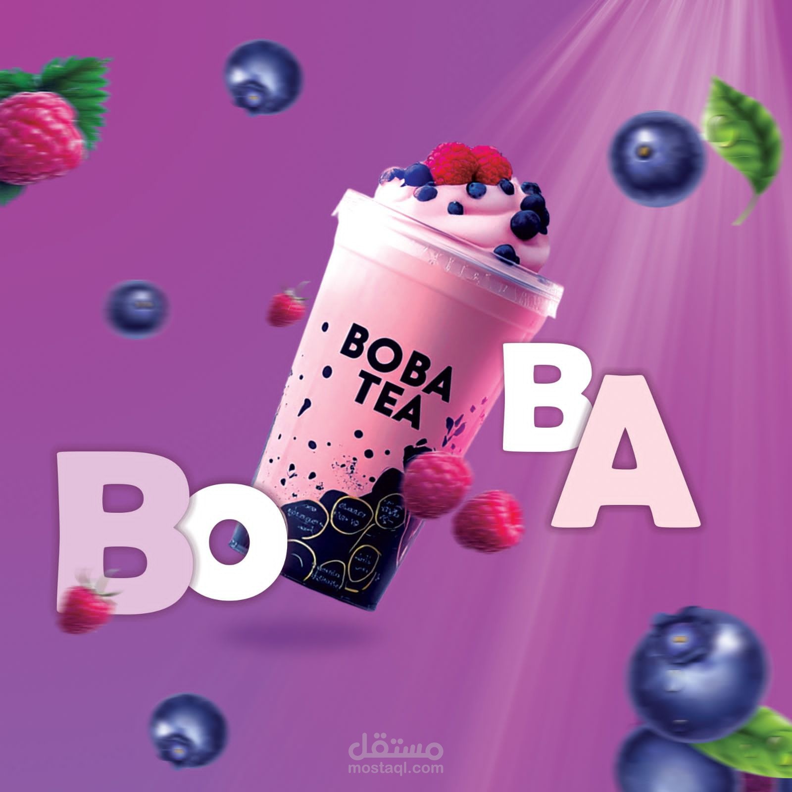 BoBA social media design