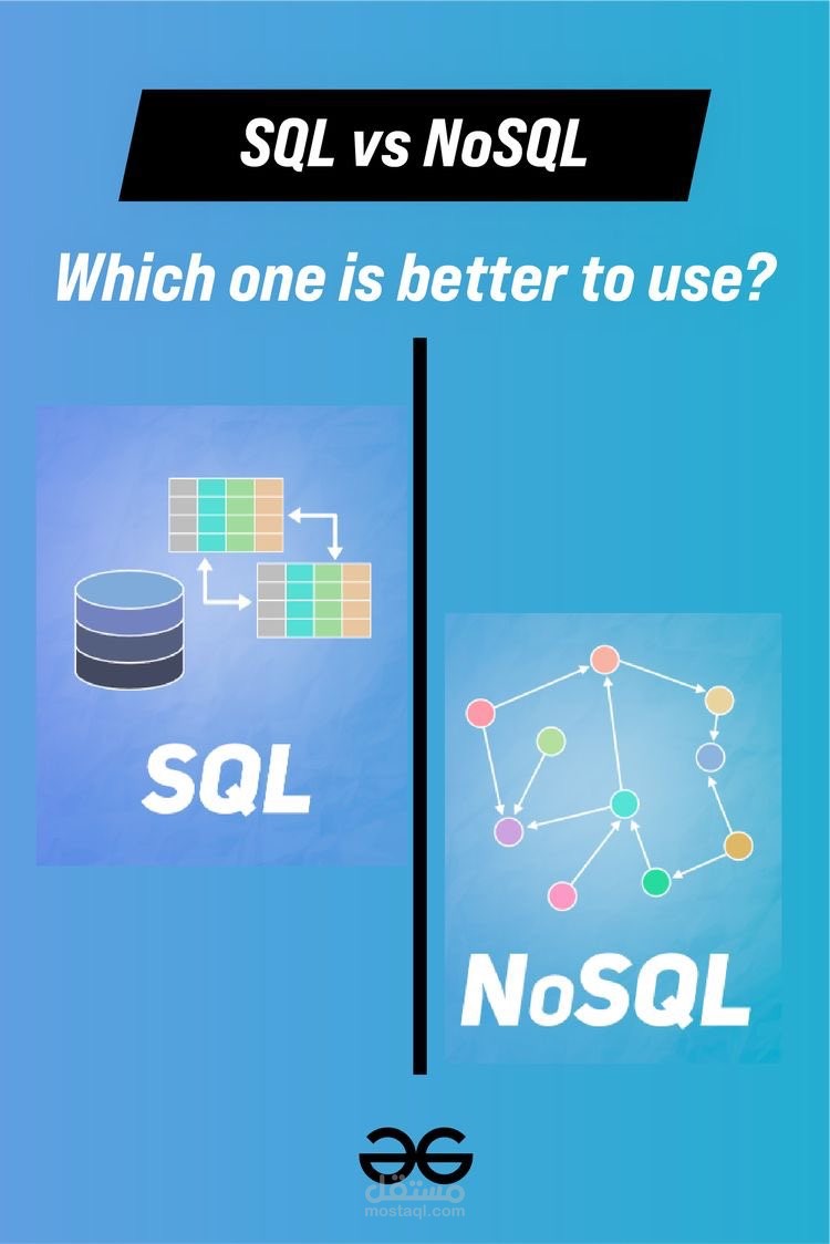 موضوع عن الفارق بين SQL و NO Sql