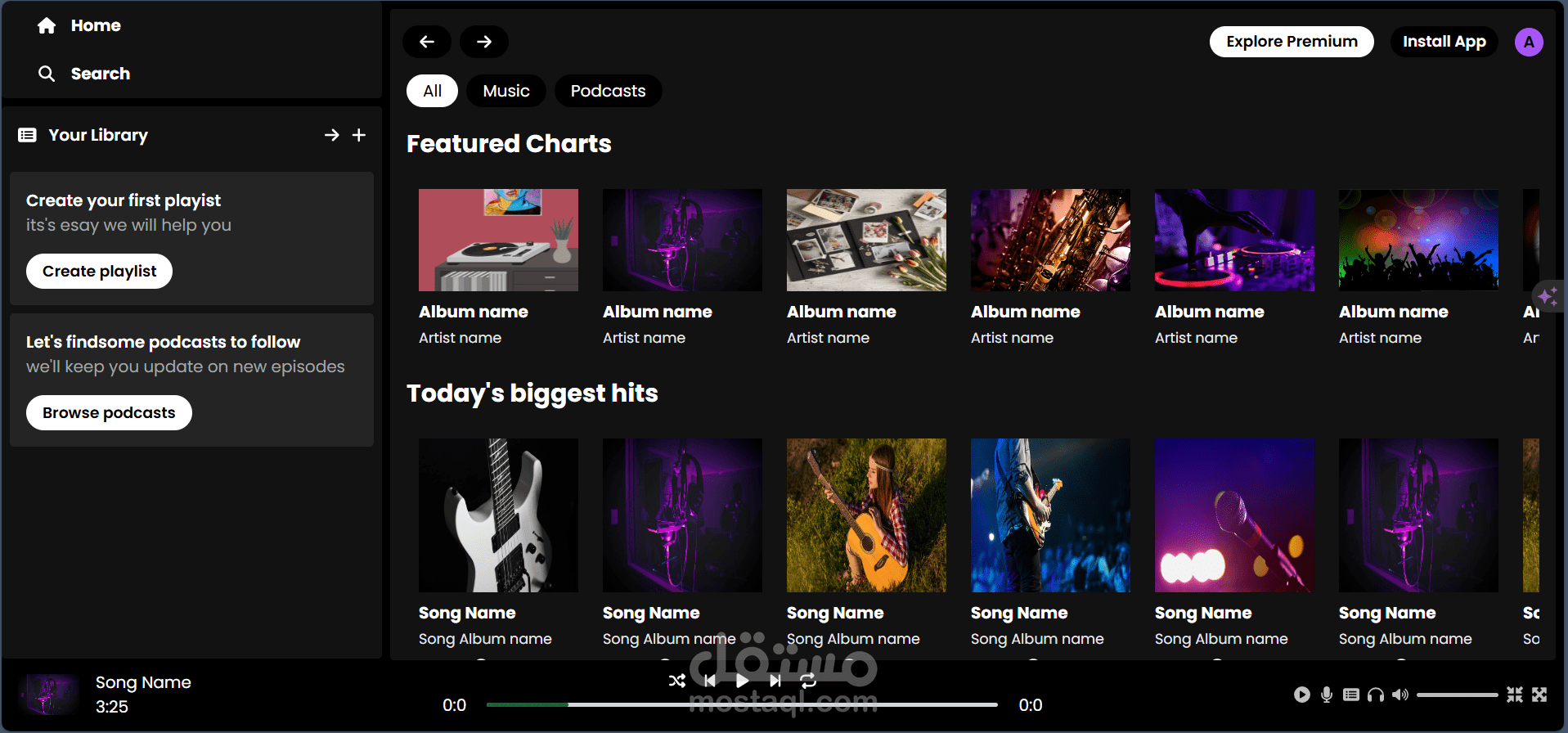 Spotify Clone
