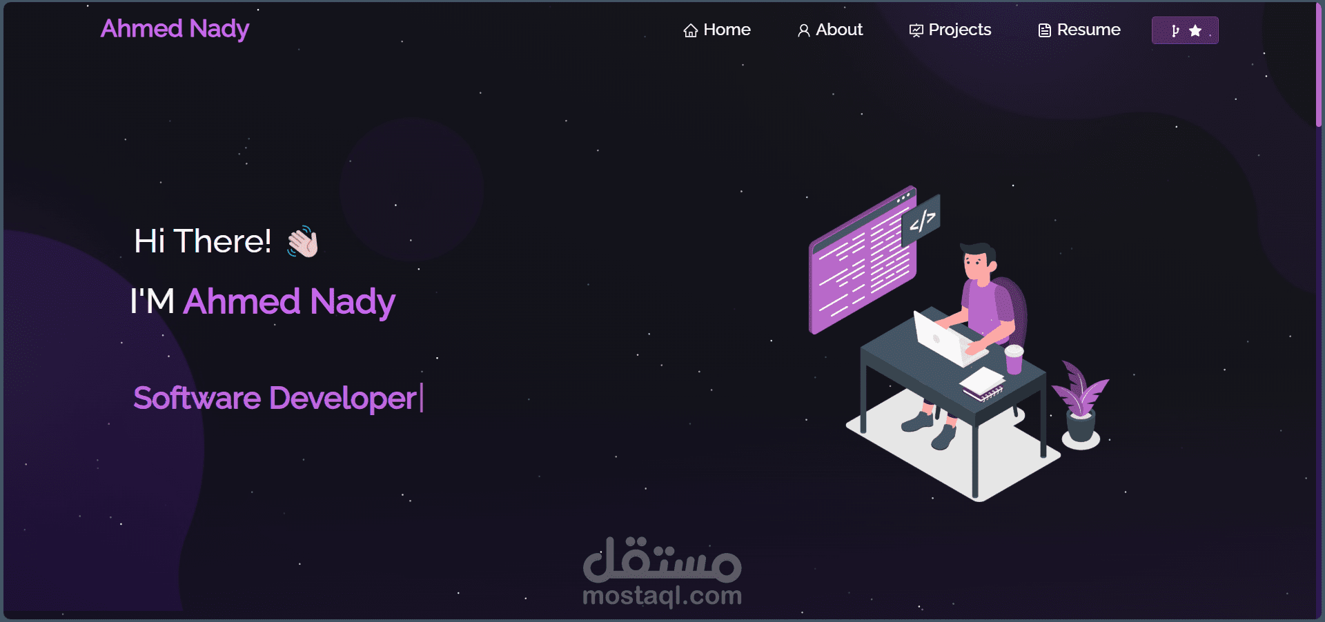 Ahmed Nady – Personal Portfolio Website