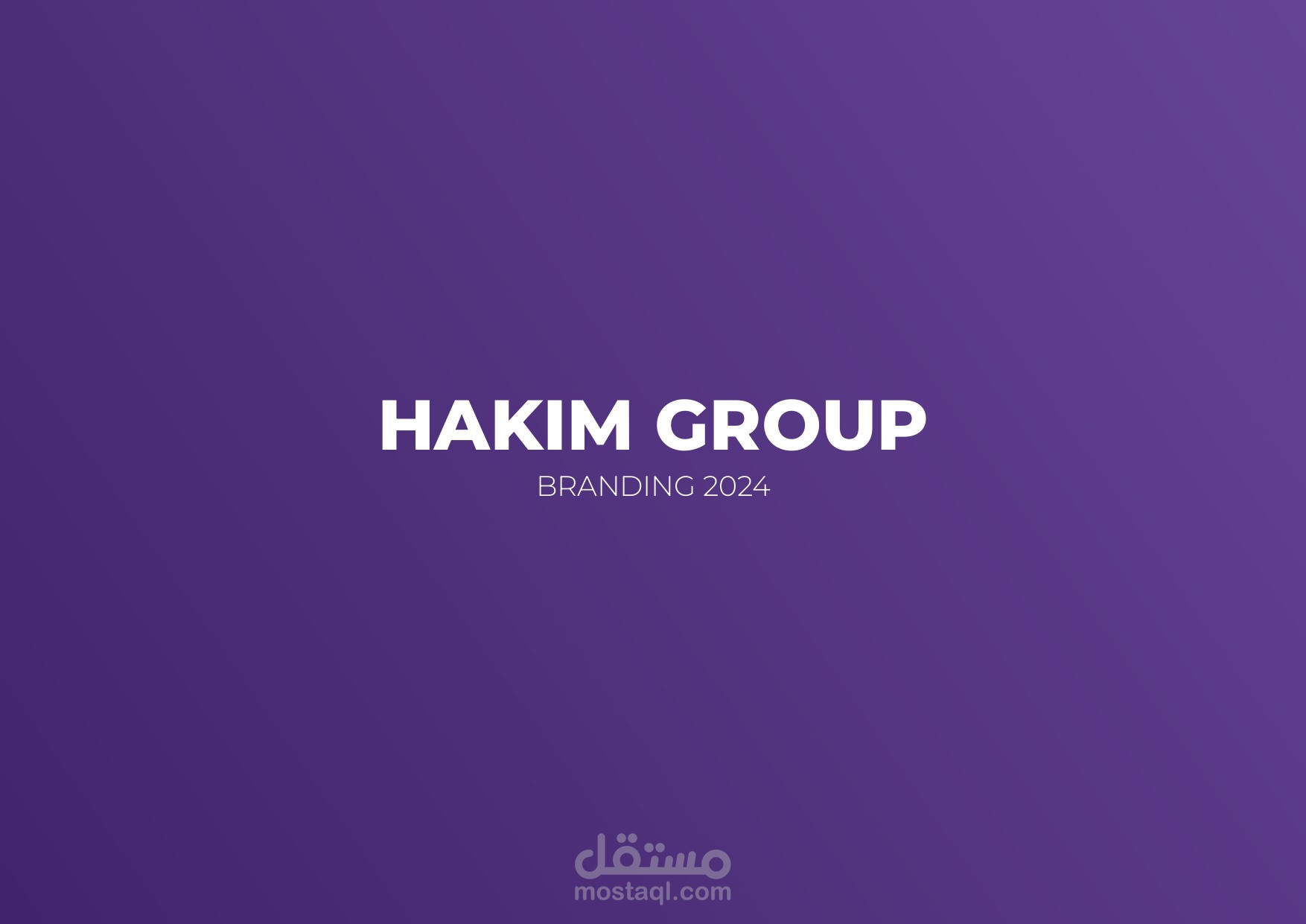 Hakim Group Brand Identity