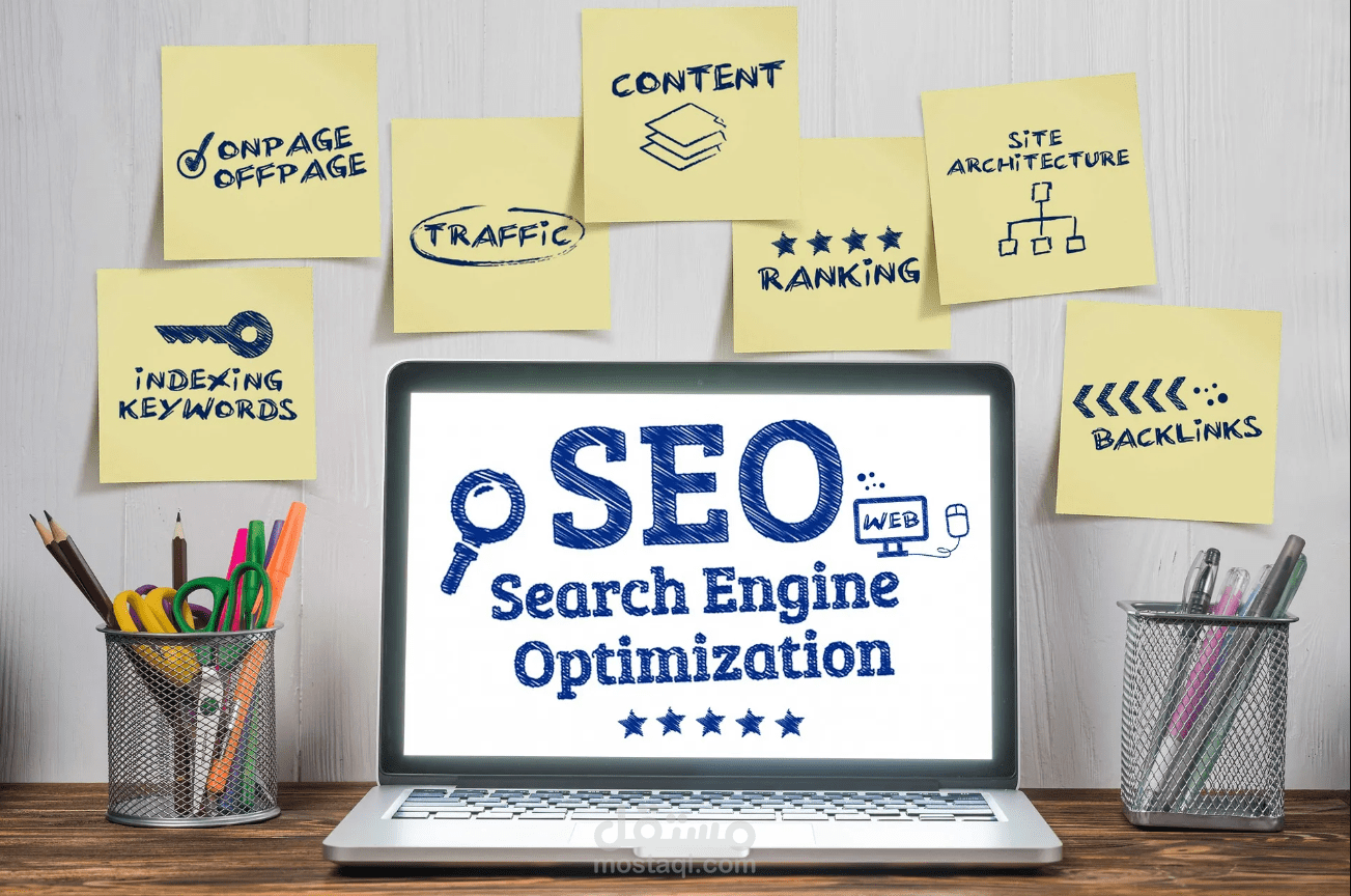 متخصص SEO لتحسين محركات البحث فحص وتقرير seo وعمل تهيئة شاملة لمحركات البحث