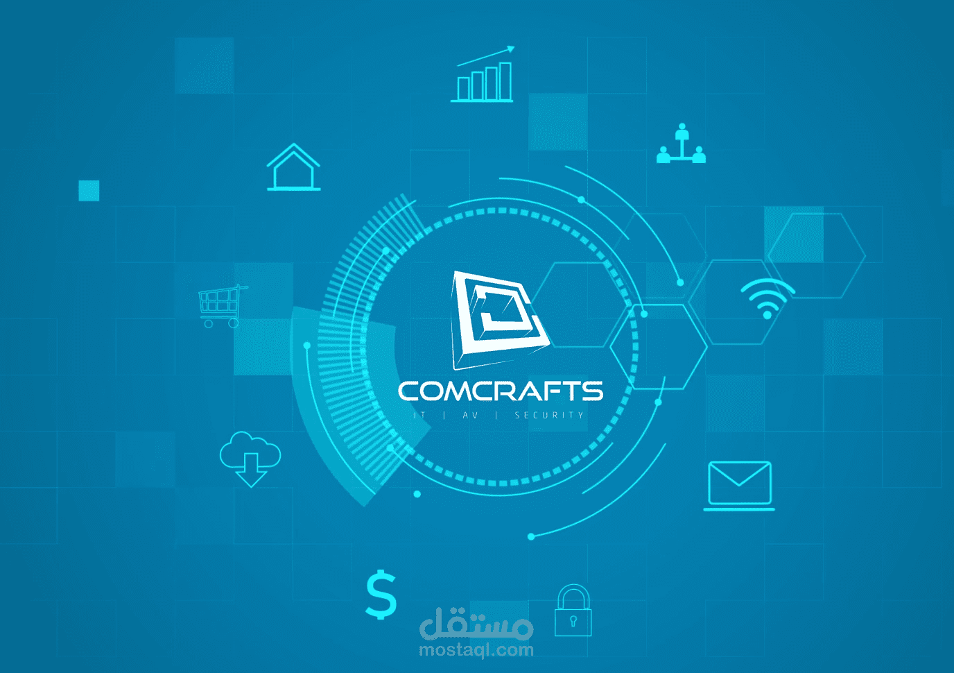 فيديو موشن جرافيك comcrafts