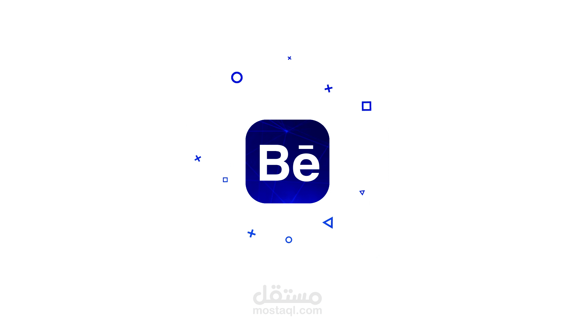 تحريك شعار behance