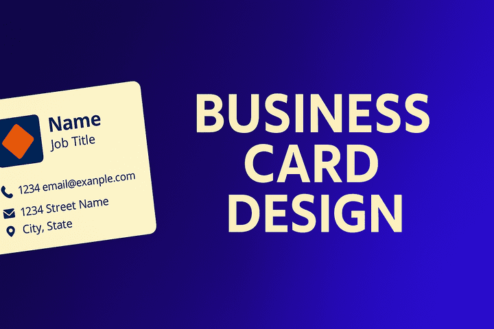 تصميم بطاقات اعمال Business Cards احترافية