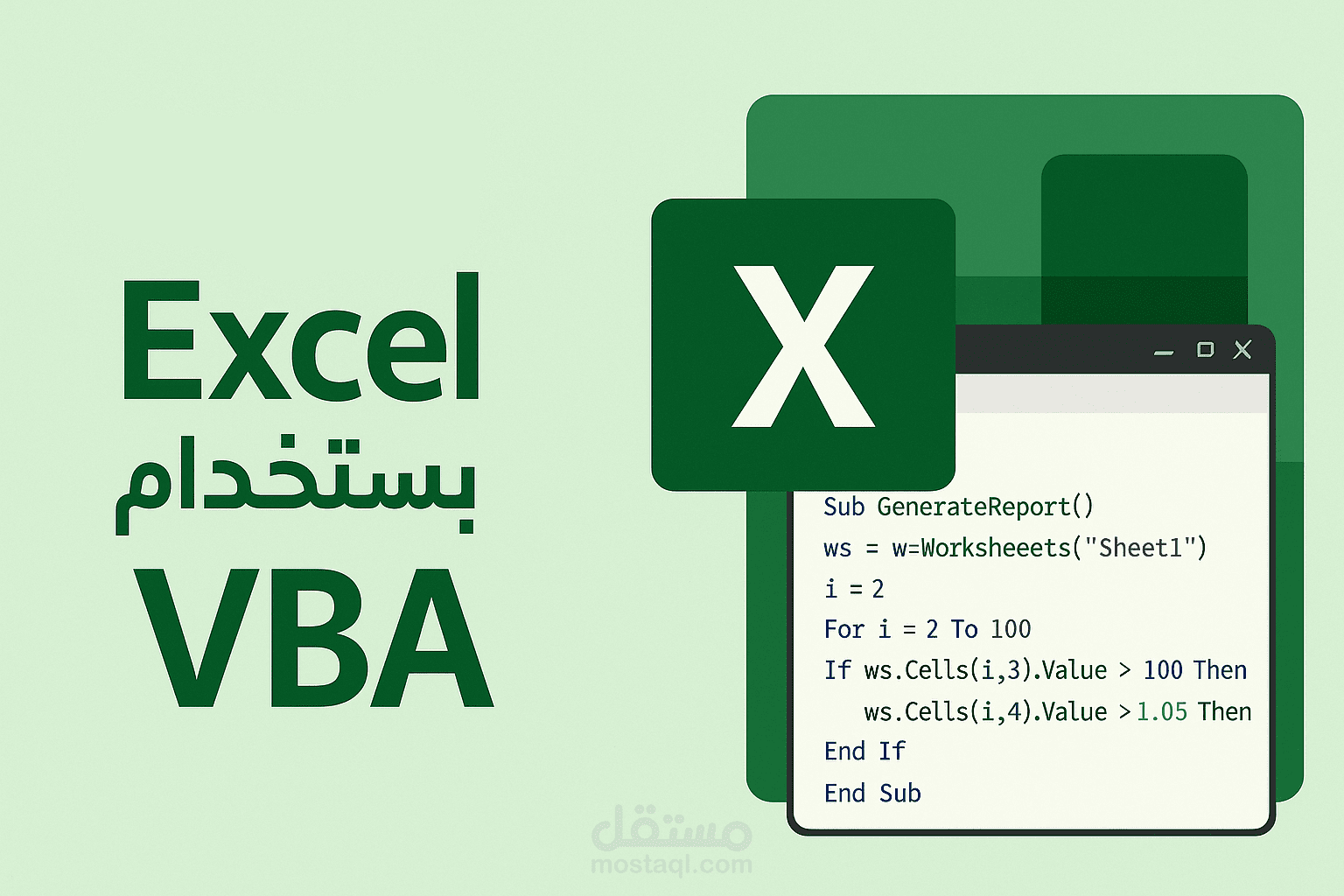 أتمتة وتخصيص مهام Excel باستخدام VBA | Excel Automation with VBA
