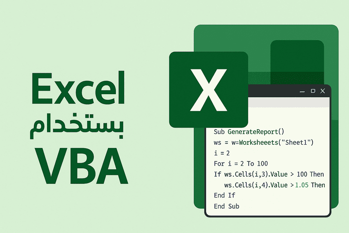 أتمتة وتخصيص مهام Excel باستخدام VBA | Excel Automation with VBA