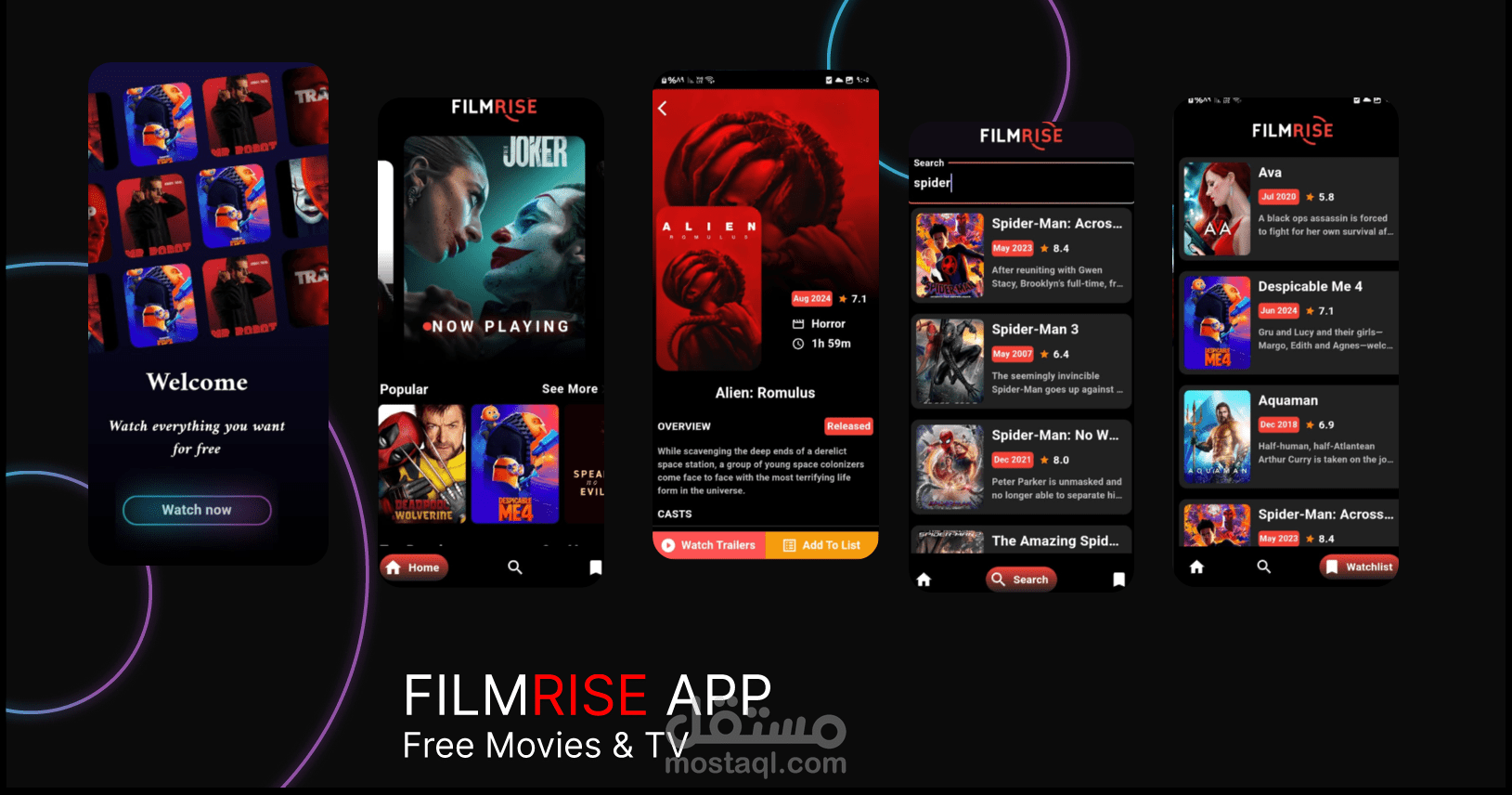 Filmrise - Flutter Movie App