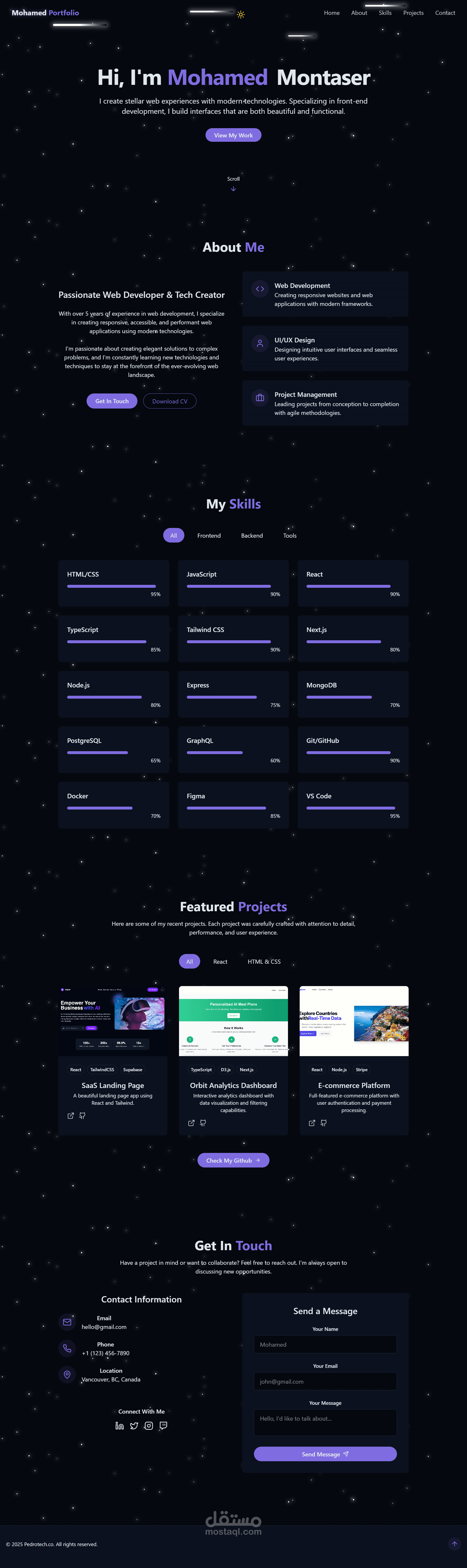 Portfolio Mohamed