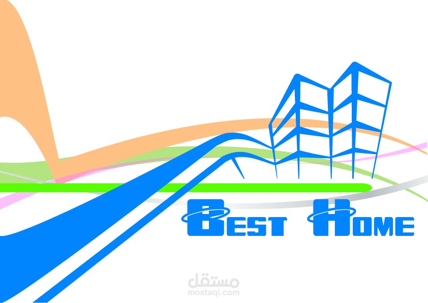 best home تصميم لوجو لصفحة تسويق عقاري علي مواقع التواصل الالكتروني