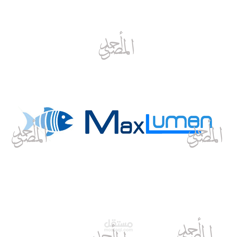 تصميم لوجو لشركة Maxlumen