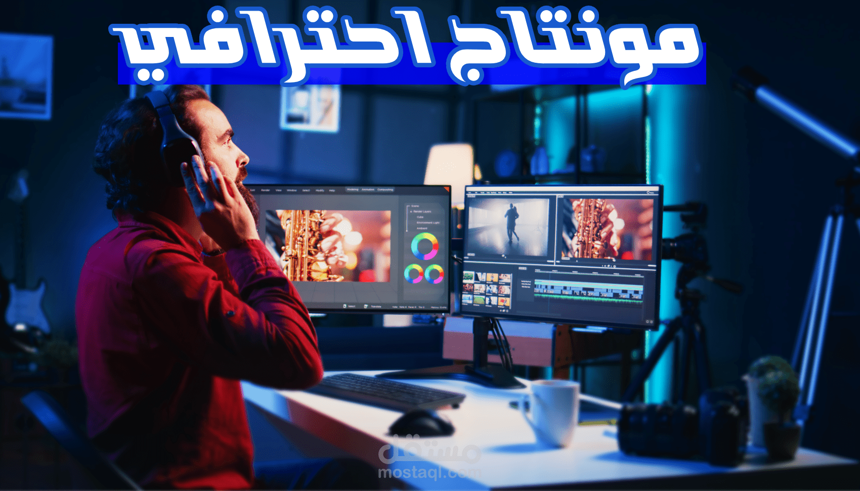 مونتاج احترافي للفيديوهات