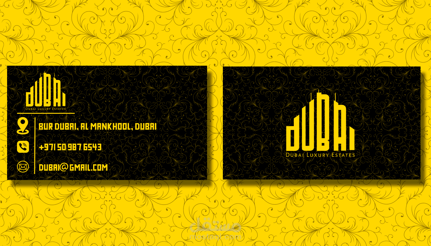 كروت شخصيه (Business card)