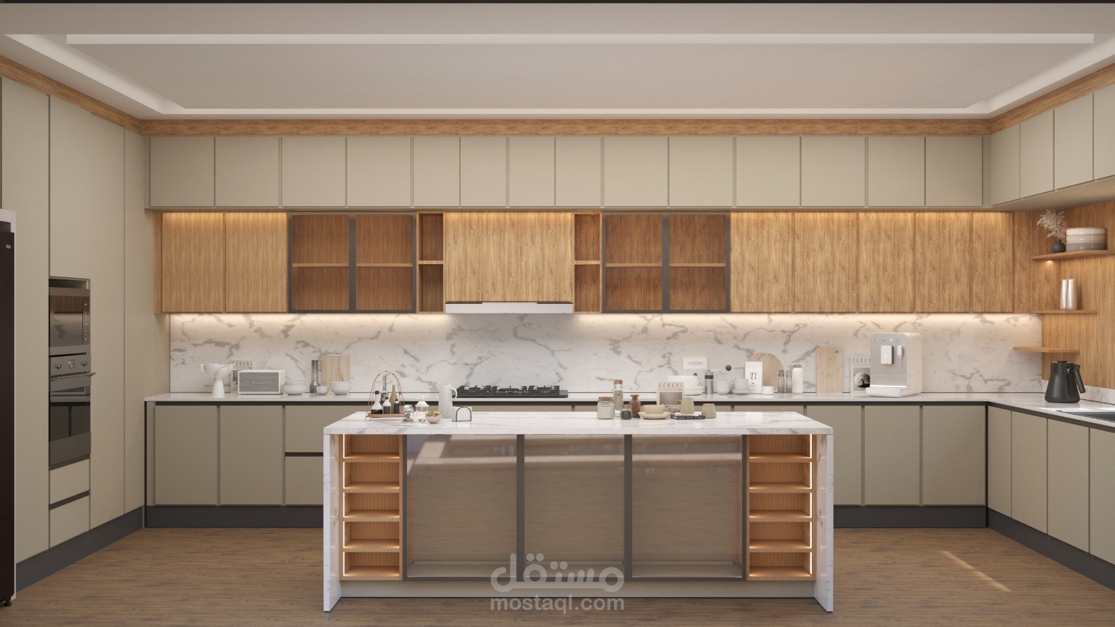 مطبخ بتصميم راقي