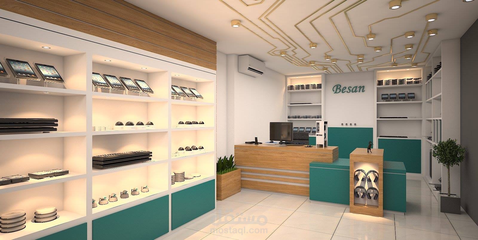 electronics store design