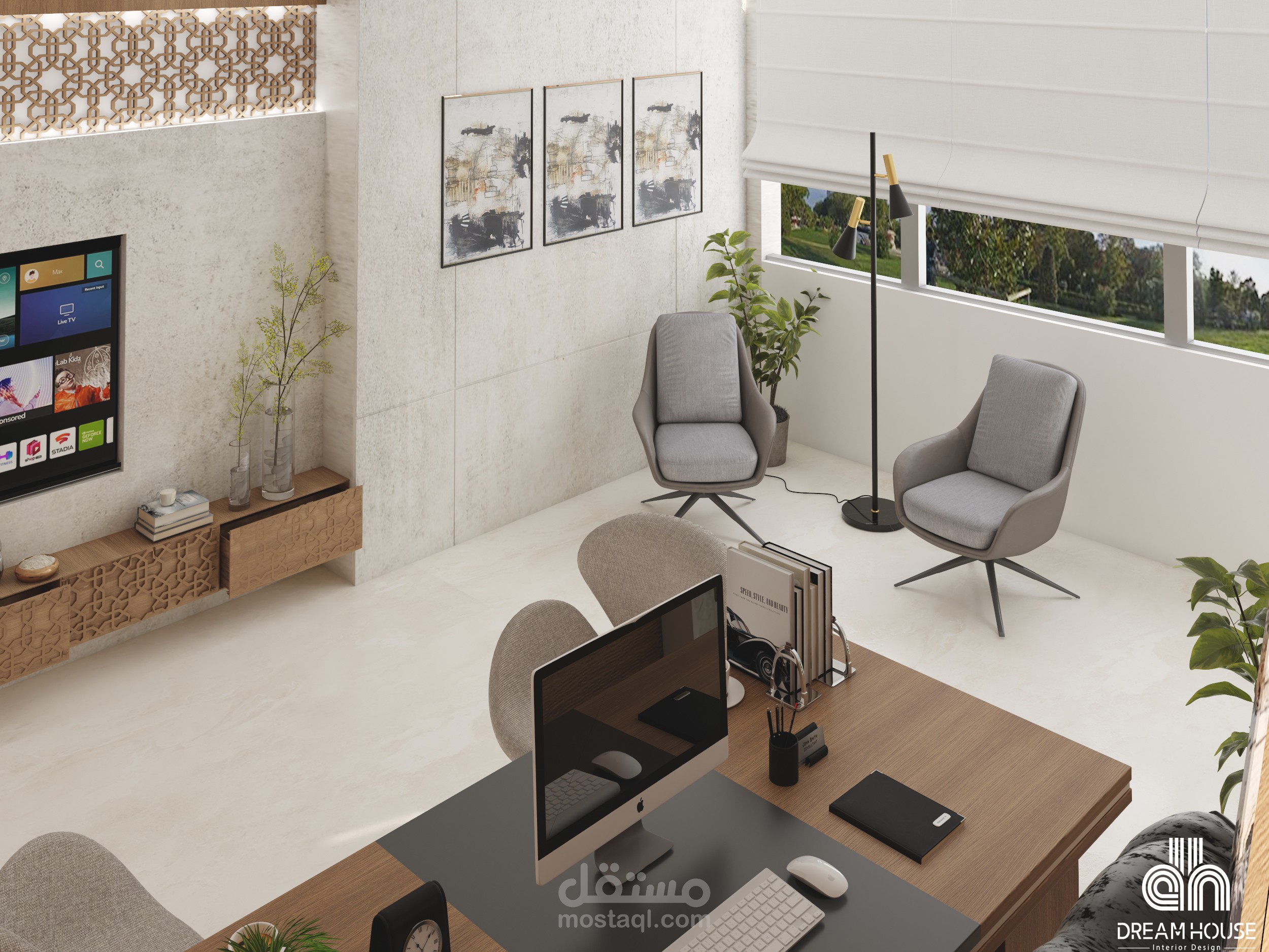 Administrative office interior design