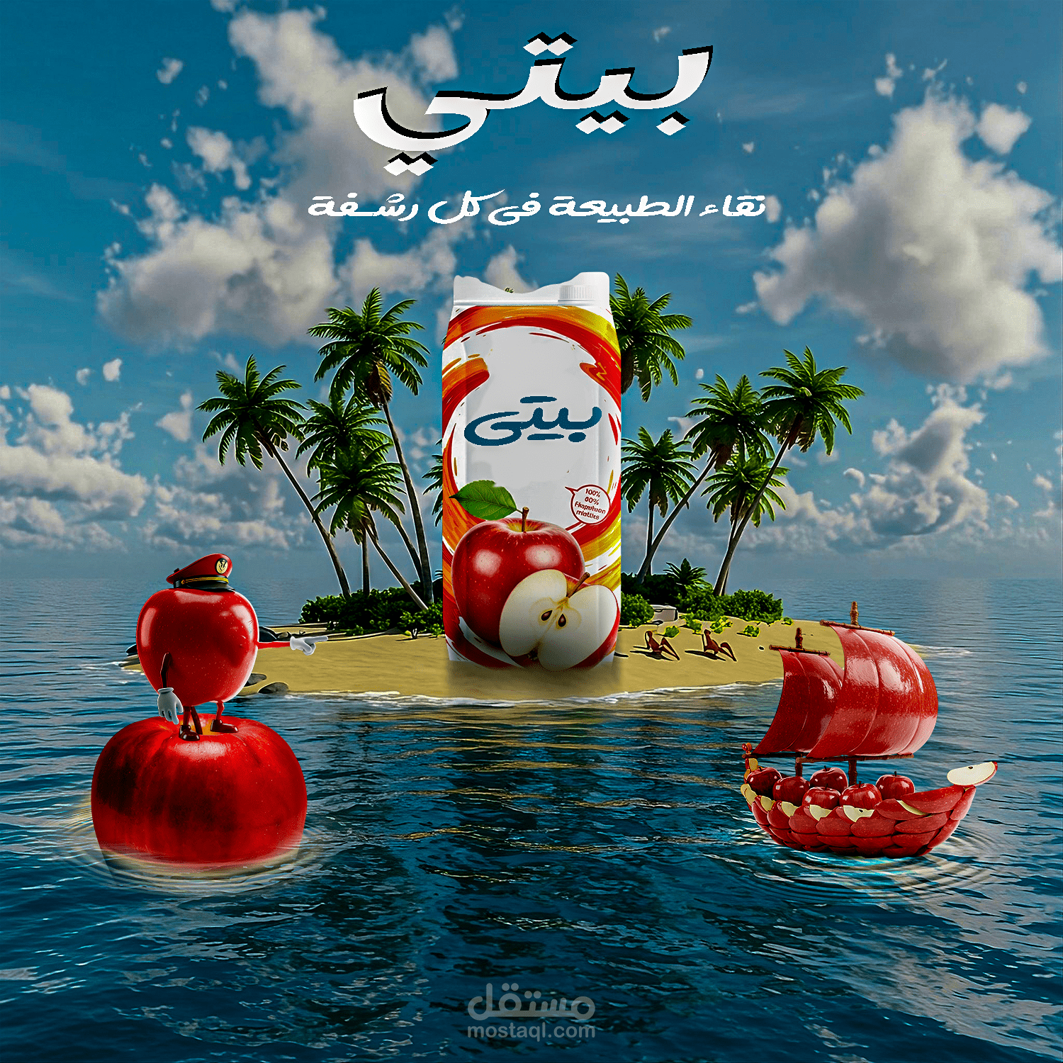 اعلان لمنتج استهلاكي