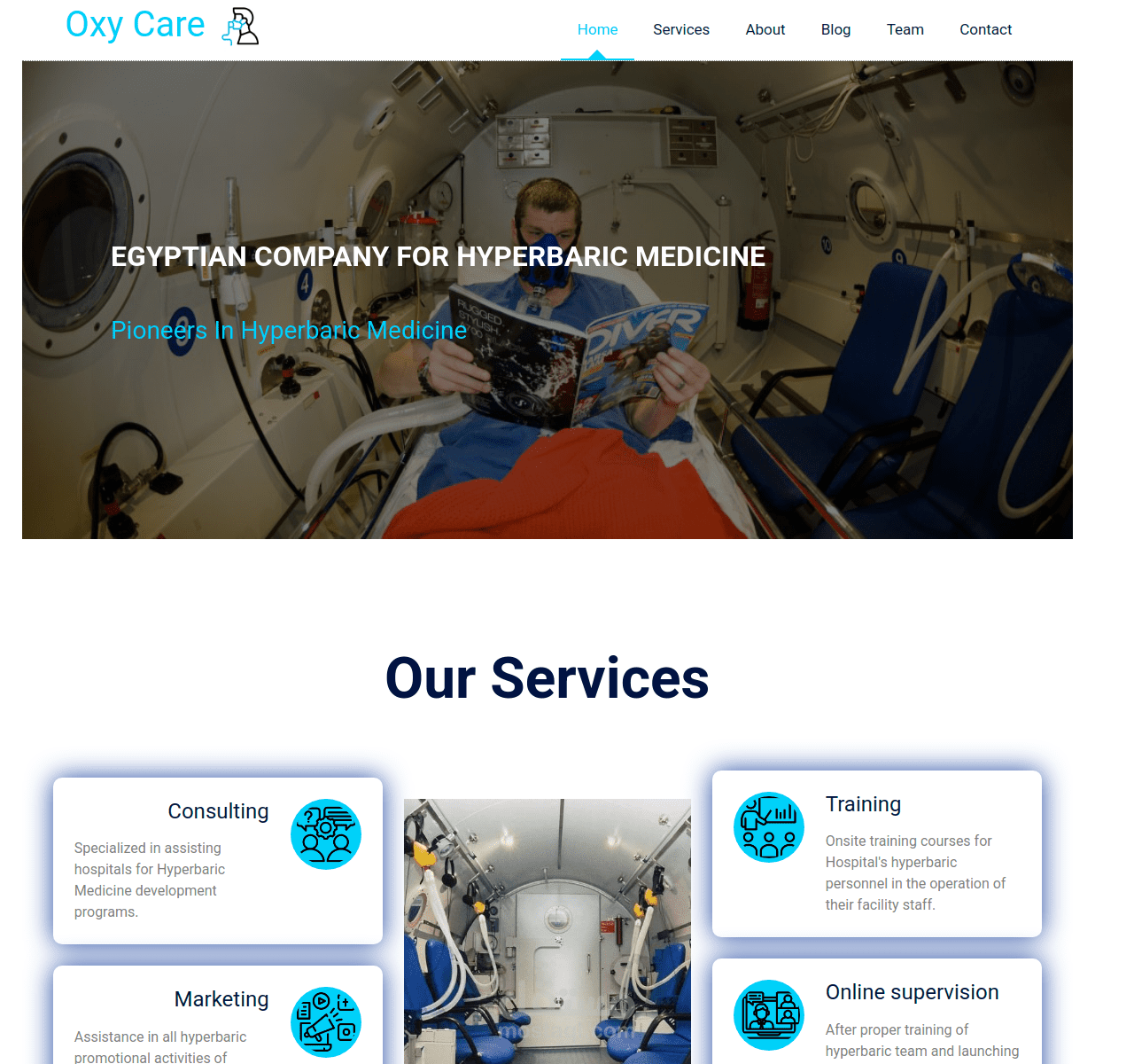 OxyCare for HBOT
