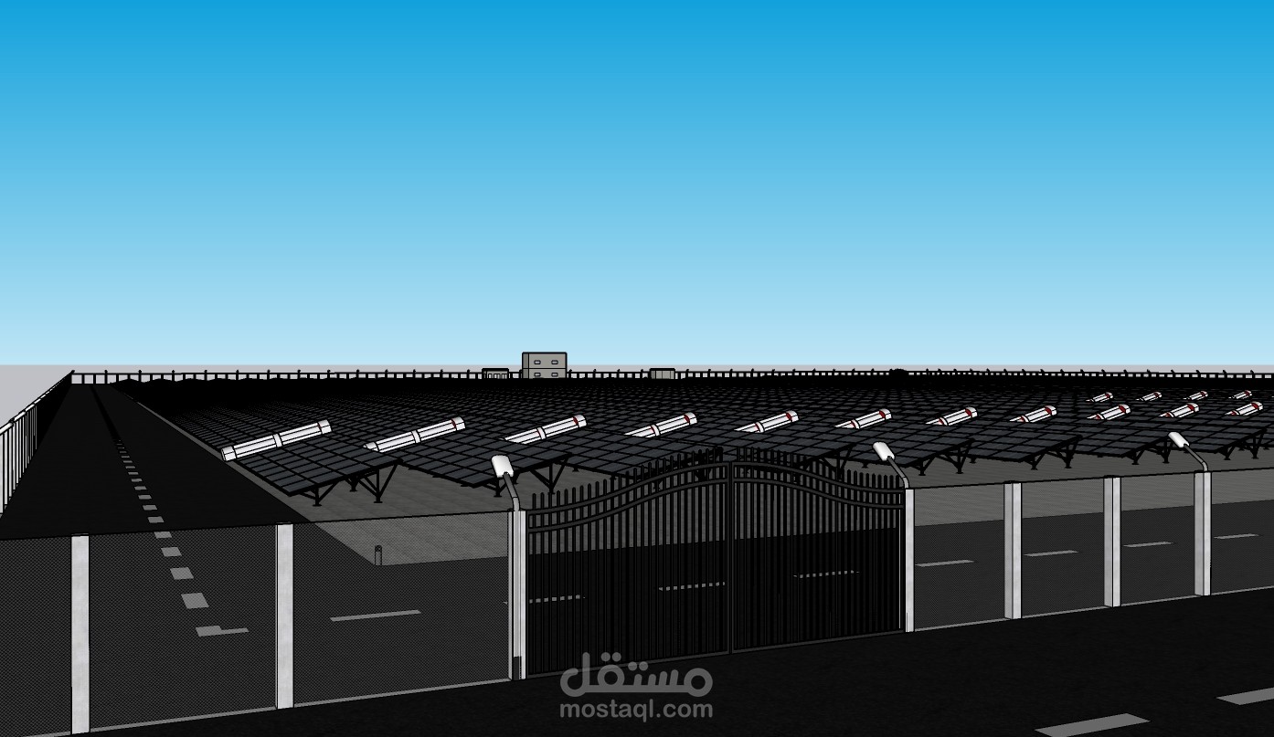 Design 10 MWp On-grid solar system