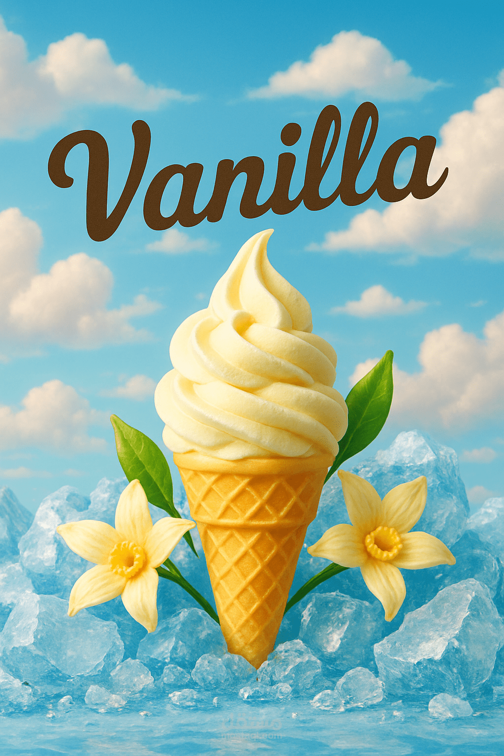 ice cream vanilla
